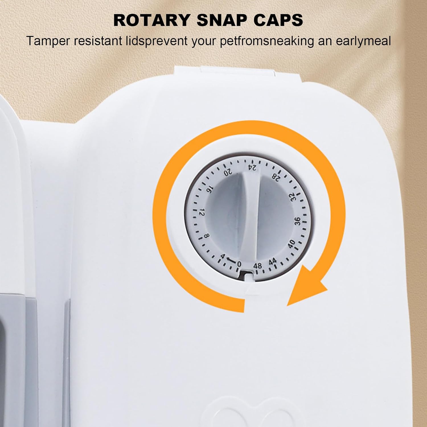 2 Meal Automatic Pet Feeder with Timer for Cats and Dogs