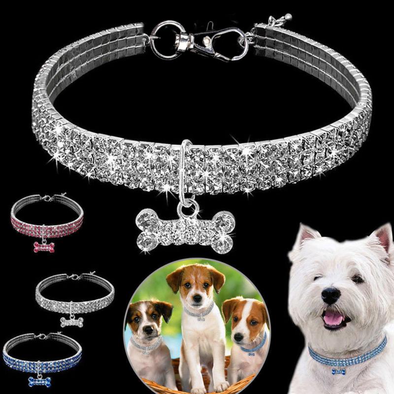 Crystal Rhinestone Dog & Cat Collar