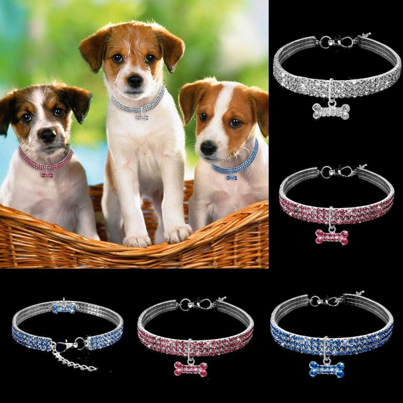 Crystal Rhinestone Dog & Cat Collar