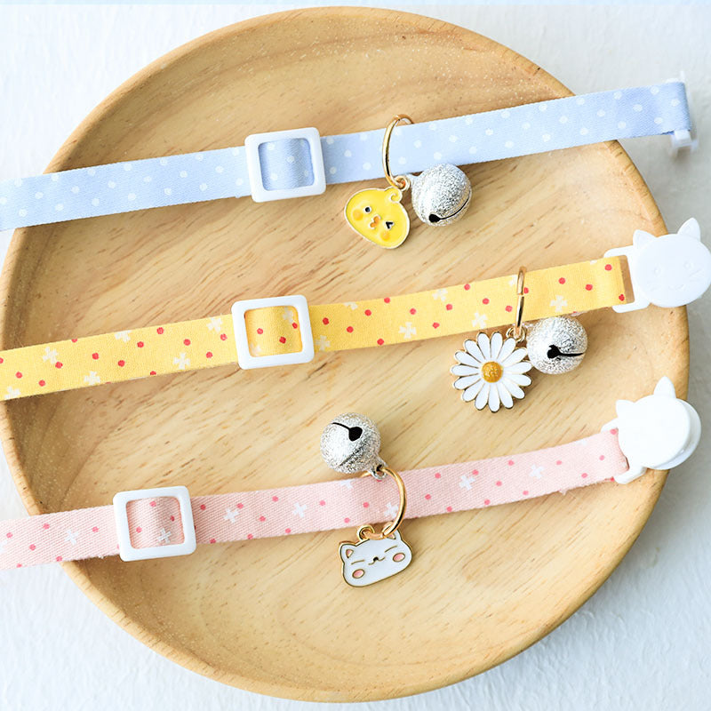 Cute Silver Bell Cat & Dog Collar