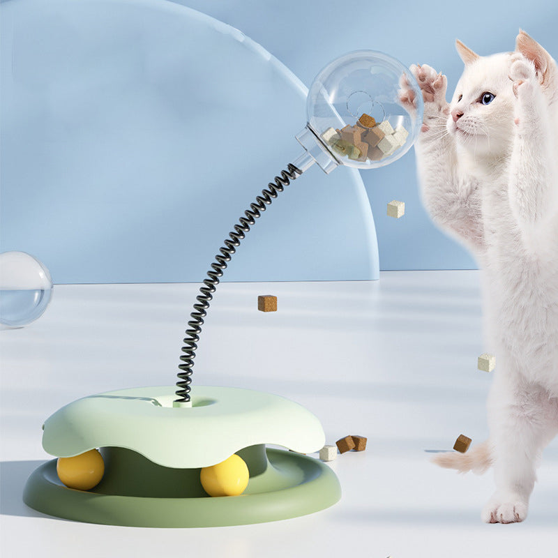 Feline Frenzy Interactive Treat Dispenser Ball-1