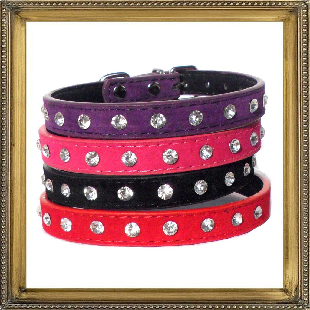 Majestic Crystal Dog Collar